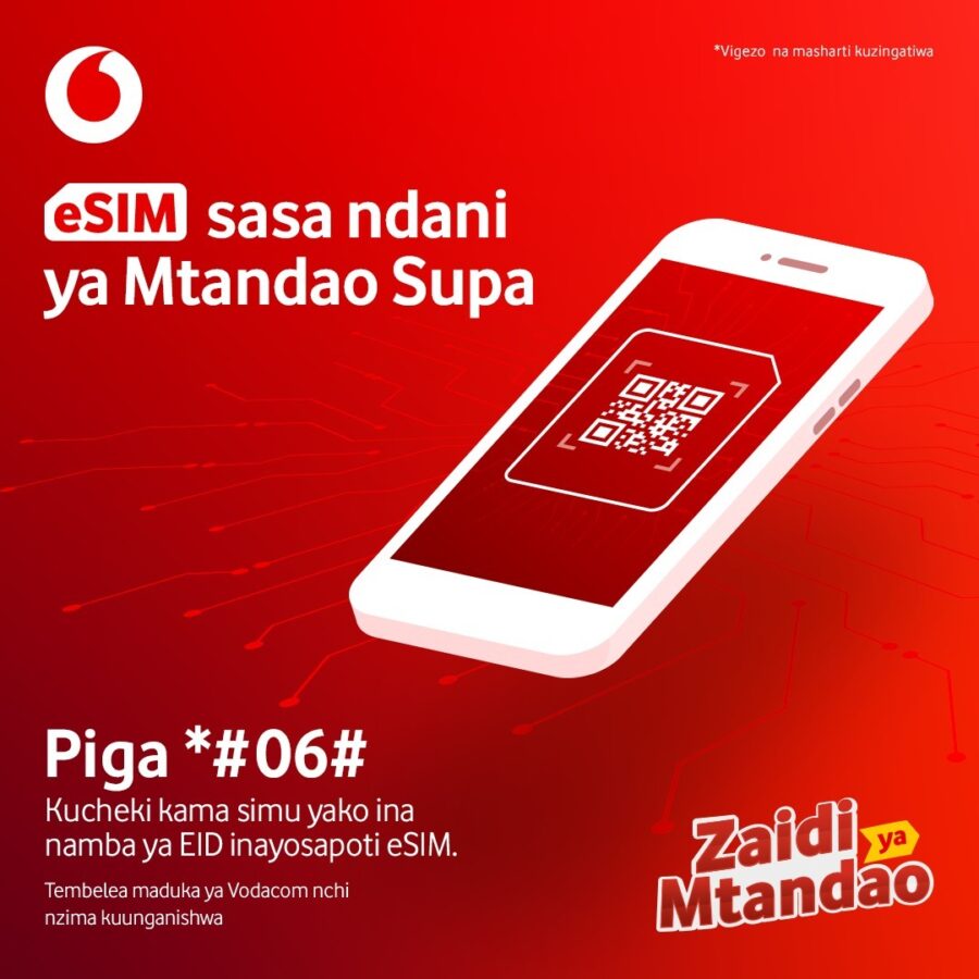 Vodacom Tanzania Introduced Esim Cards Tanzania Tech