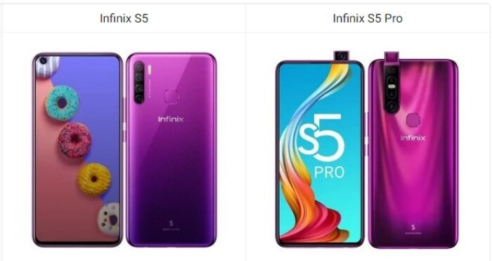 Infinix S5 vs Infinix S5 Pro