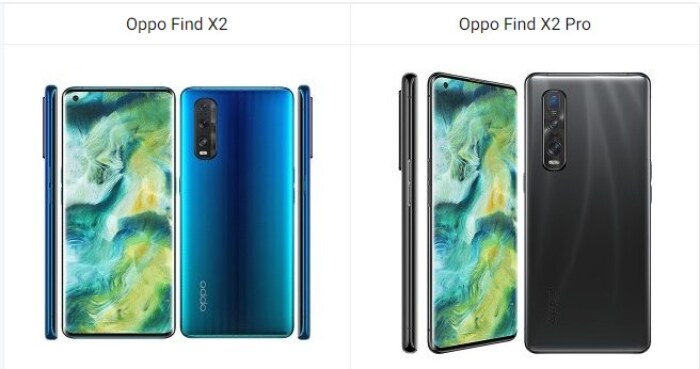 Oppo Find X2 vs Oppo Find X2 Pro