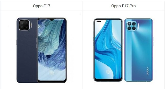 Oppo F17 vs Oppo F17 Pro