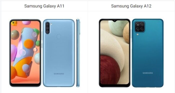 Samsung Galaxy A11 vs Samsung Galaxy A12