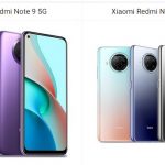 Xiaomi Redmi Note 9 5G vs Note 9 Pro 5G