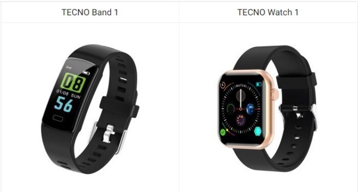 Tecno Band 1 vs Tecno Watch 1