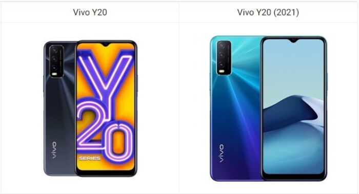 Vivo Y20 vs Vivo Y20 (2021)