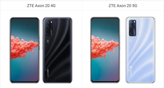 ZTE Axon 20 4G vs ZTE Axon 20 5G