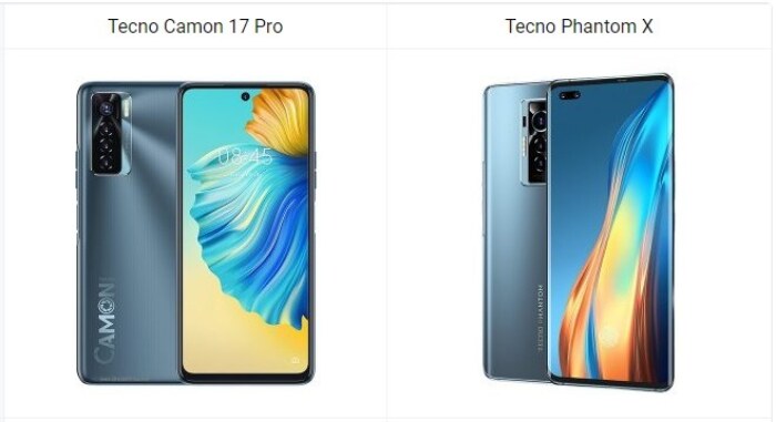 Tecno Camon 17 Pro vs Tecno Phantom X