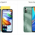 Tecno Spark 8 vs Spark 7