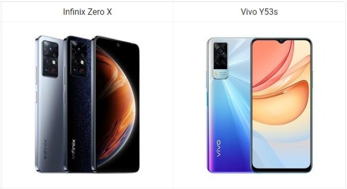 Infinix Zero X vs Vivo Y53s