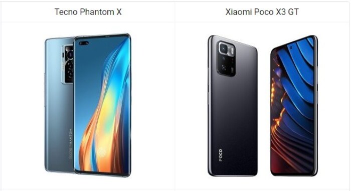 Tecno Phantom X vs Xiaomi Poco X3 GT