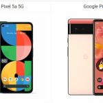 Google Pixel 5a 5G vs Pixel 6