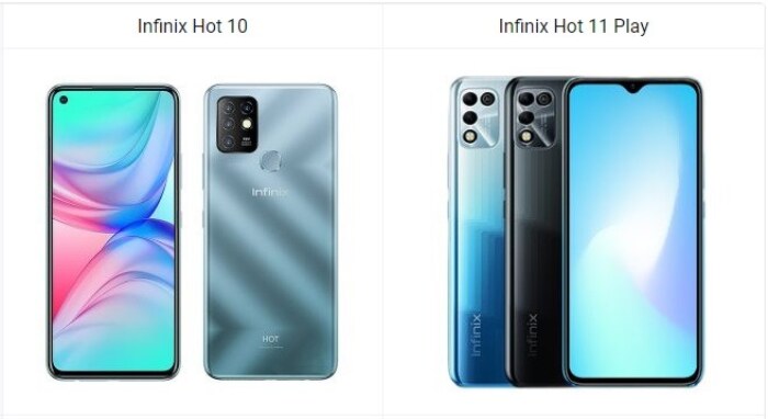 Infinix Hot 10 vs Hot 11 Play