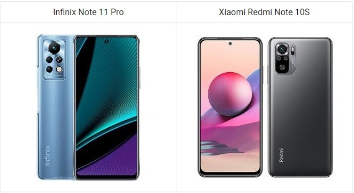 Infinix Note 11 Pro vs Xiaomi Redmi Note 10S