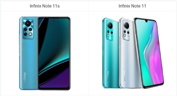 Infinix Note 11s vs Note 11