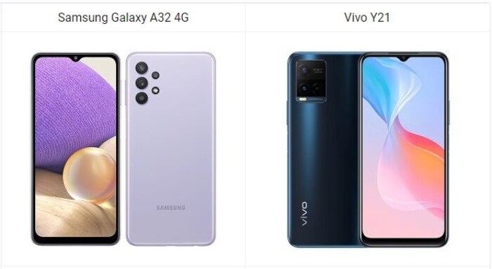 Samsung Galaxy A32 4G vs Vivo Y21