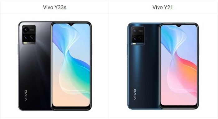 Vivo Y33s vs Vivo Y21