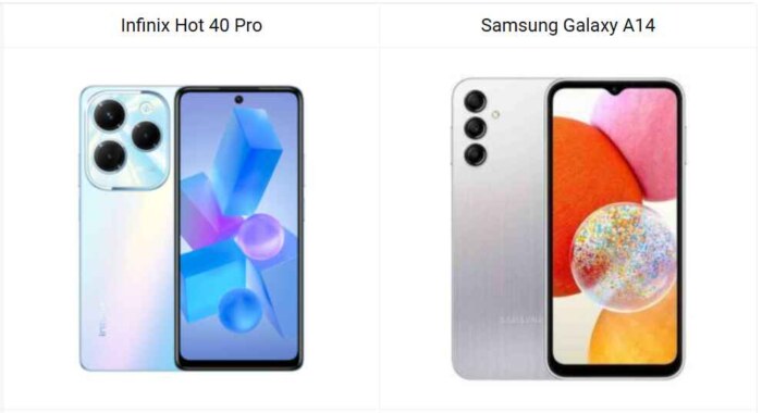 Infinix Hot 40 Pro Simu ya Bei Nafuu Bora Kuliko Galaxy A14