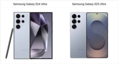 Samsung Galaxy S24 Ultra vs Galaxy S25 Ultra