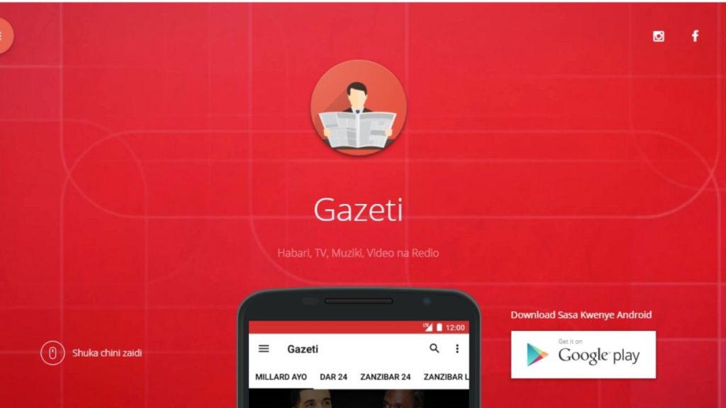 Gazeti App : Soma Habari Zote Tanzania Bila Matangazo