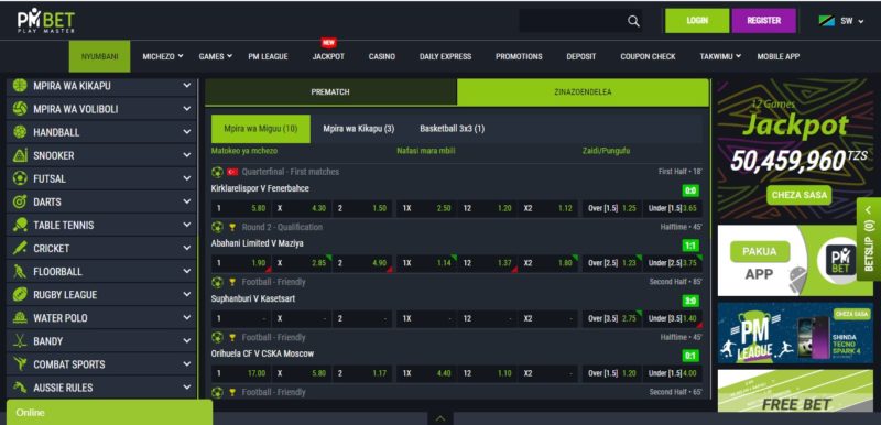 Best Betting Apps and Websites in Tanzania