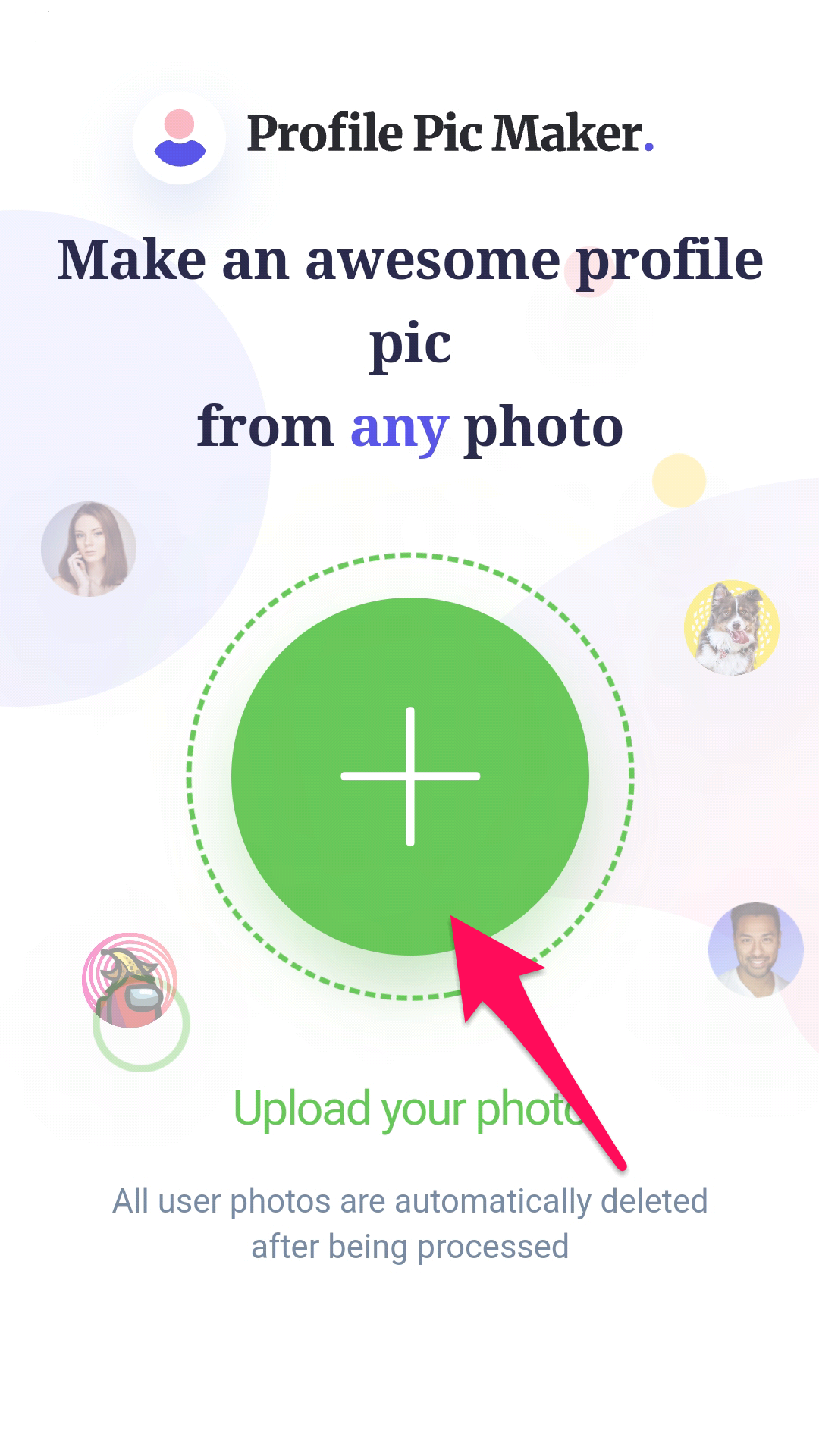 Easily Create Modern and Unique Profile Pictures for Social Media ...