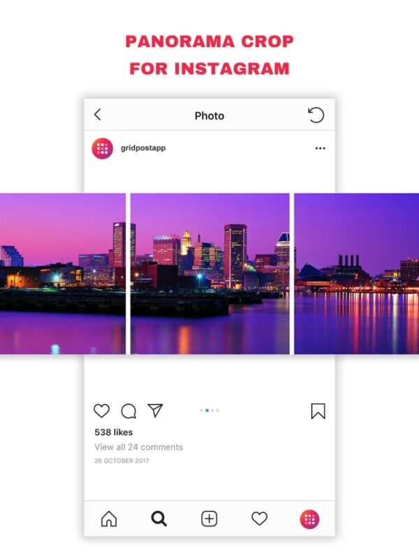 Jinsi ya Kutengeneza Picha za Instagram Grid na Panorama