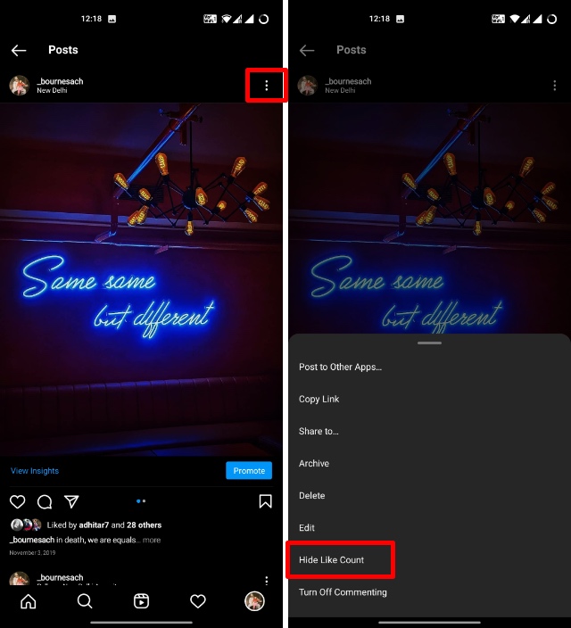 How to Hide Likes and Views Your Instagram Account