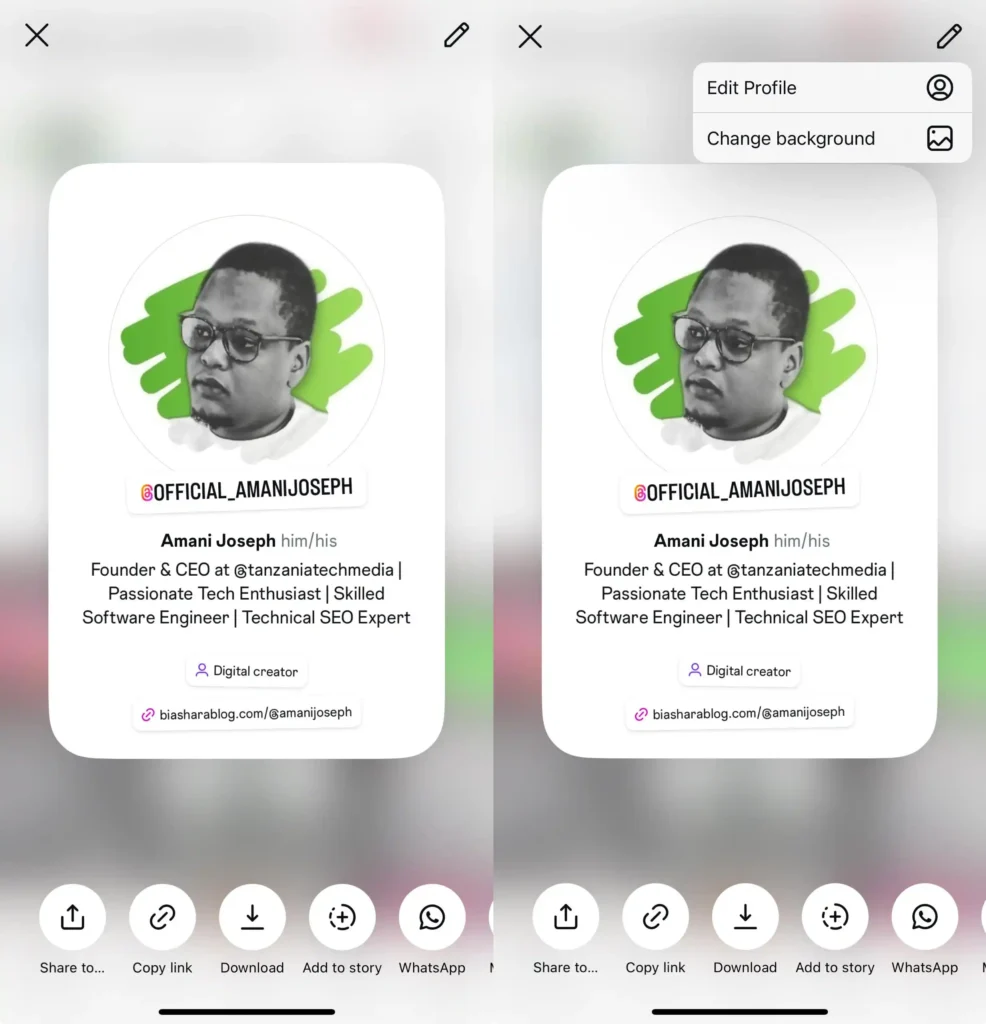 Instagram Introduces Profile Cards for Easy Profile Sharing