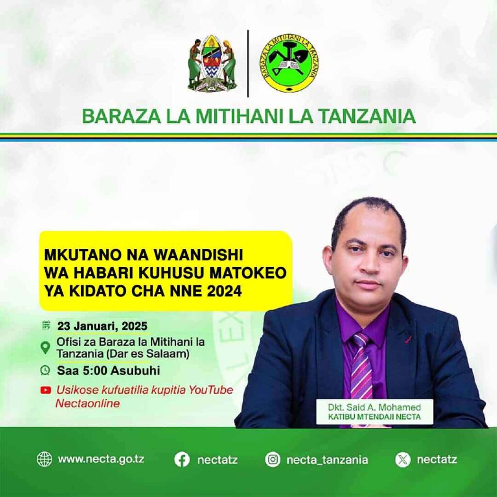 Matokeo ya Kidato cha Nne 2024