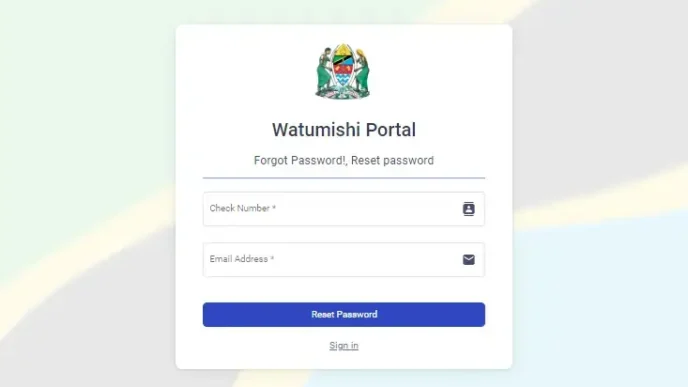 Jinsi ya Kutumia ESS Utumishi Login na Register