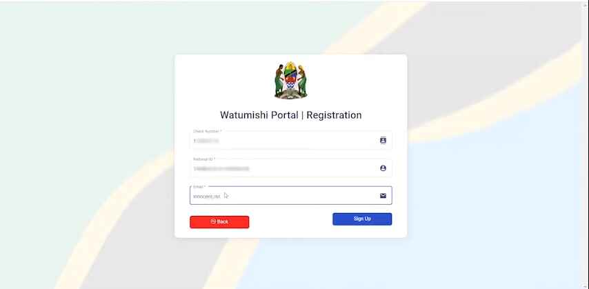 ESS Utumishi Login, Register and How to Use